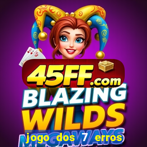 jogo dos 7 erros para manipuladores de alimentos